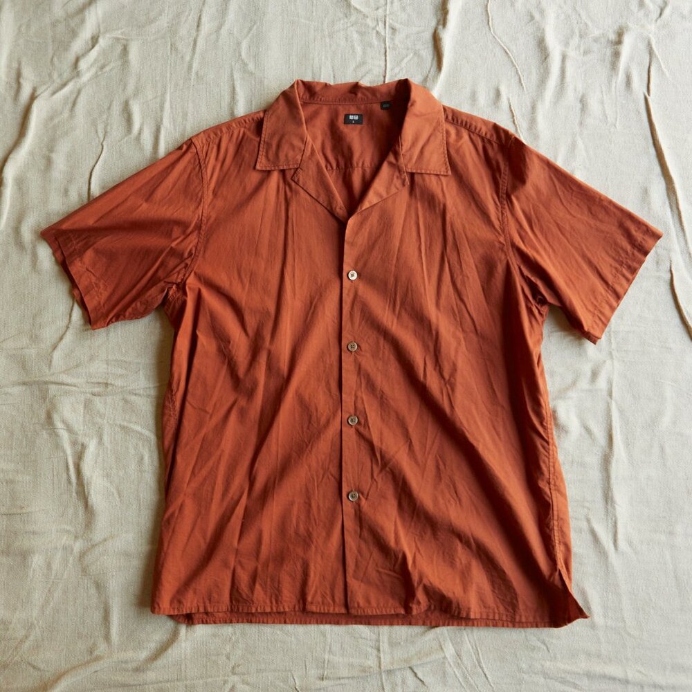 UNIQLO summer camp collar